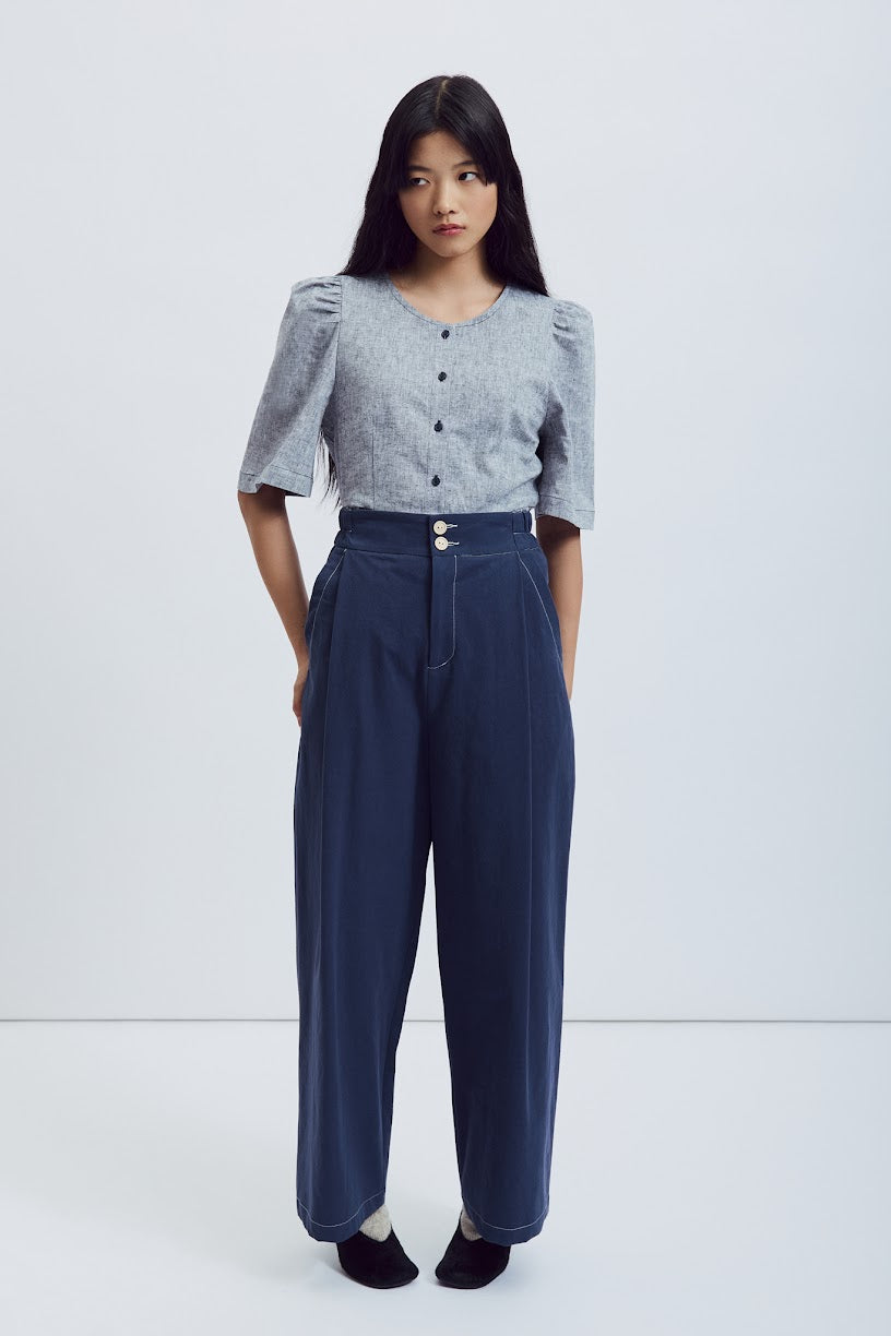 Soma Top In Heather Grey