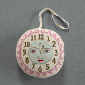 Clock Face Wall Hanging Ornament