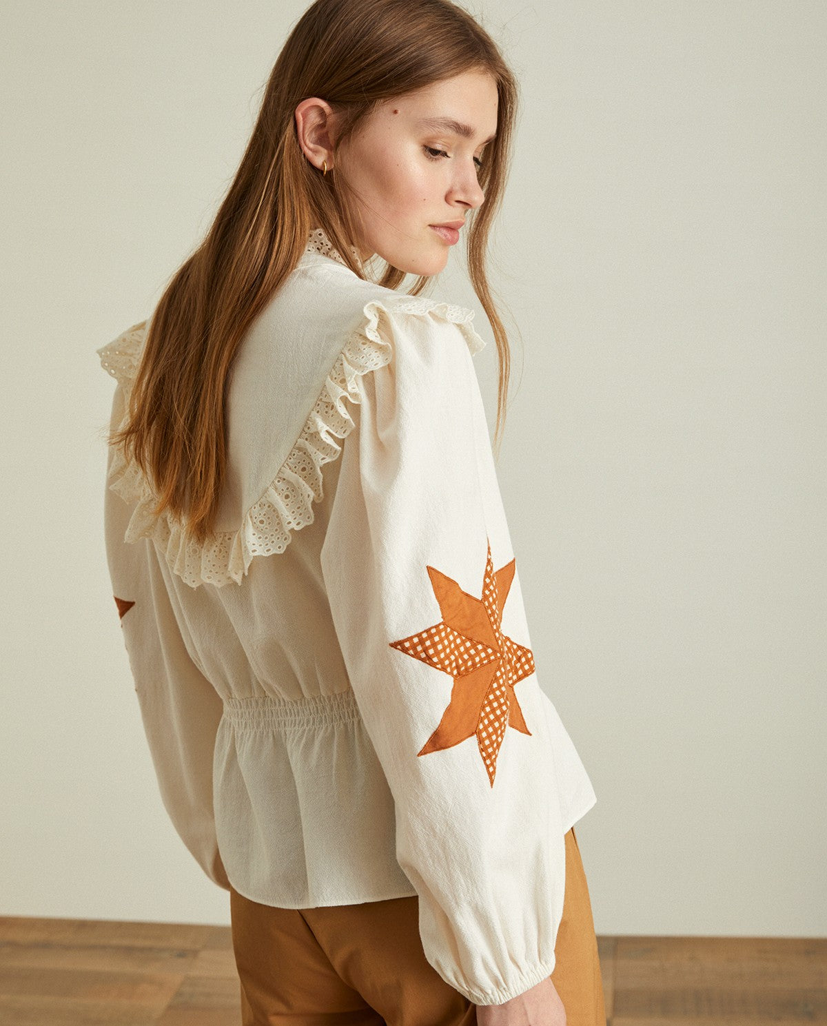 Star Patchwork Quilted Shirt