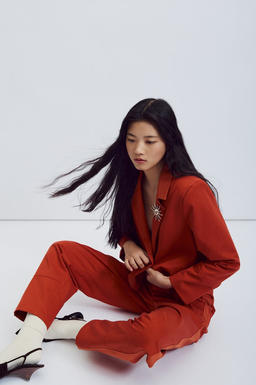 Atali Jacket In Brick
