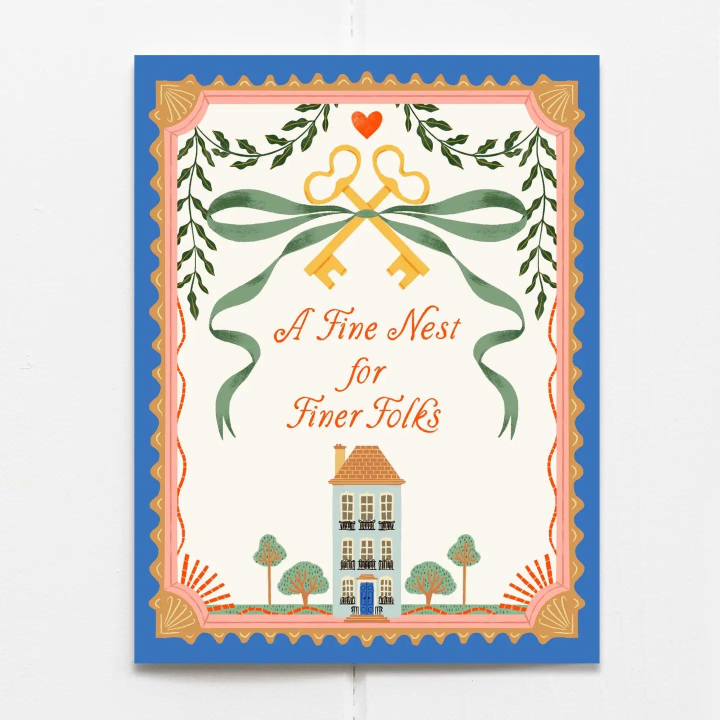 A Fine Nest Greeting Card