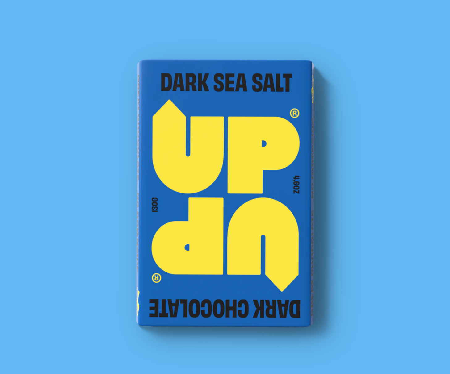 UP-UP Dark Sea Salt Chocolate Bar