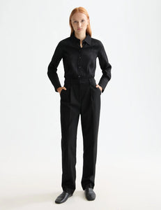 Jacquard Shirt In Meteorite