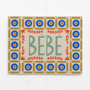 Bébé Note Card