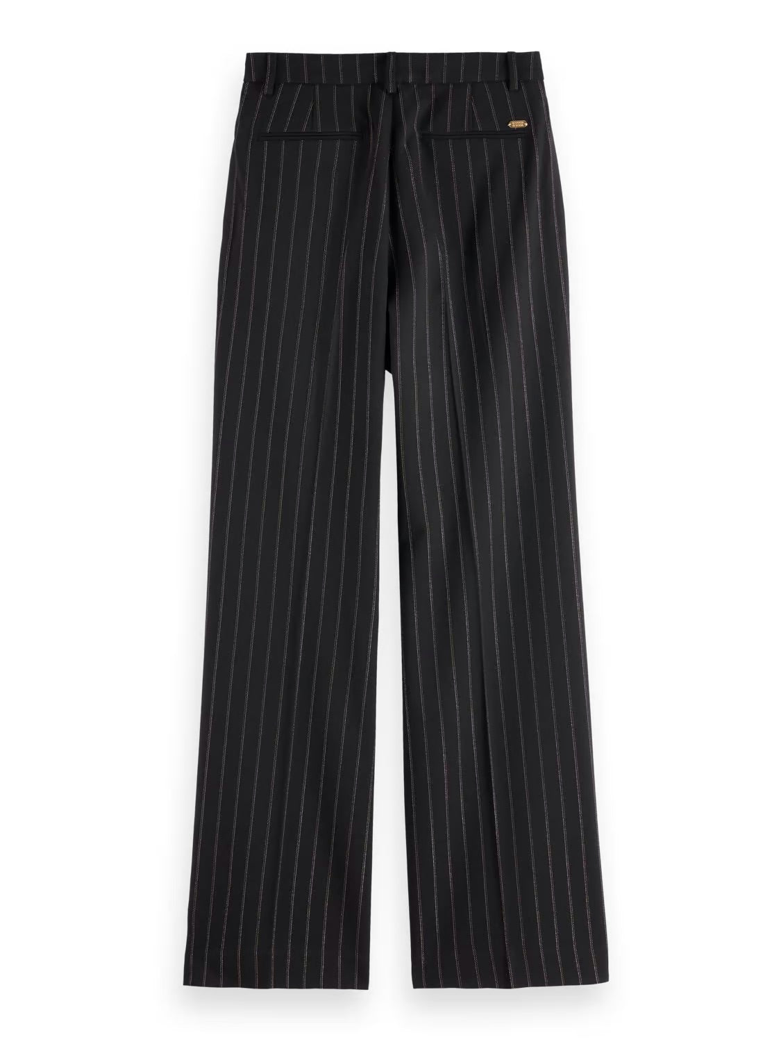 Edie Lurex Pinstripe Trouser