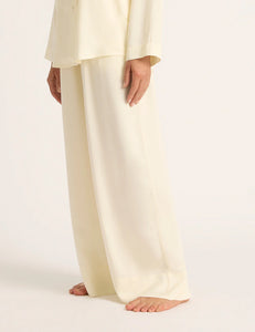 Vegan Silk Wide Leg Sleep Pant