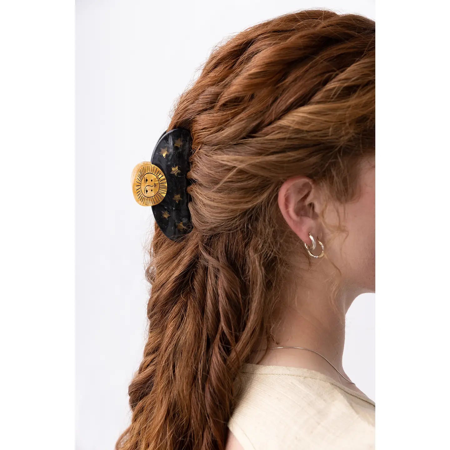 Sun & Stars Astrology Hair Claw