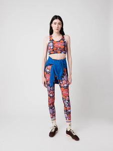 Dahlia Pattern Sporty Top