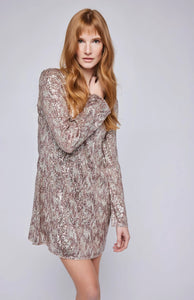 Zadie Sequin Mini Dress