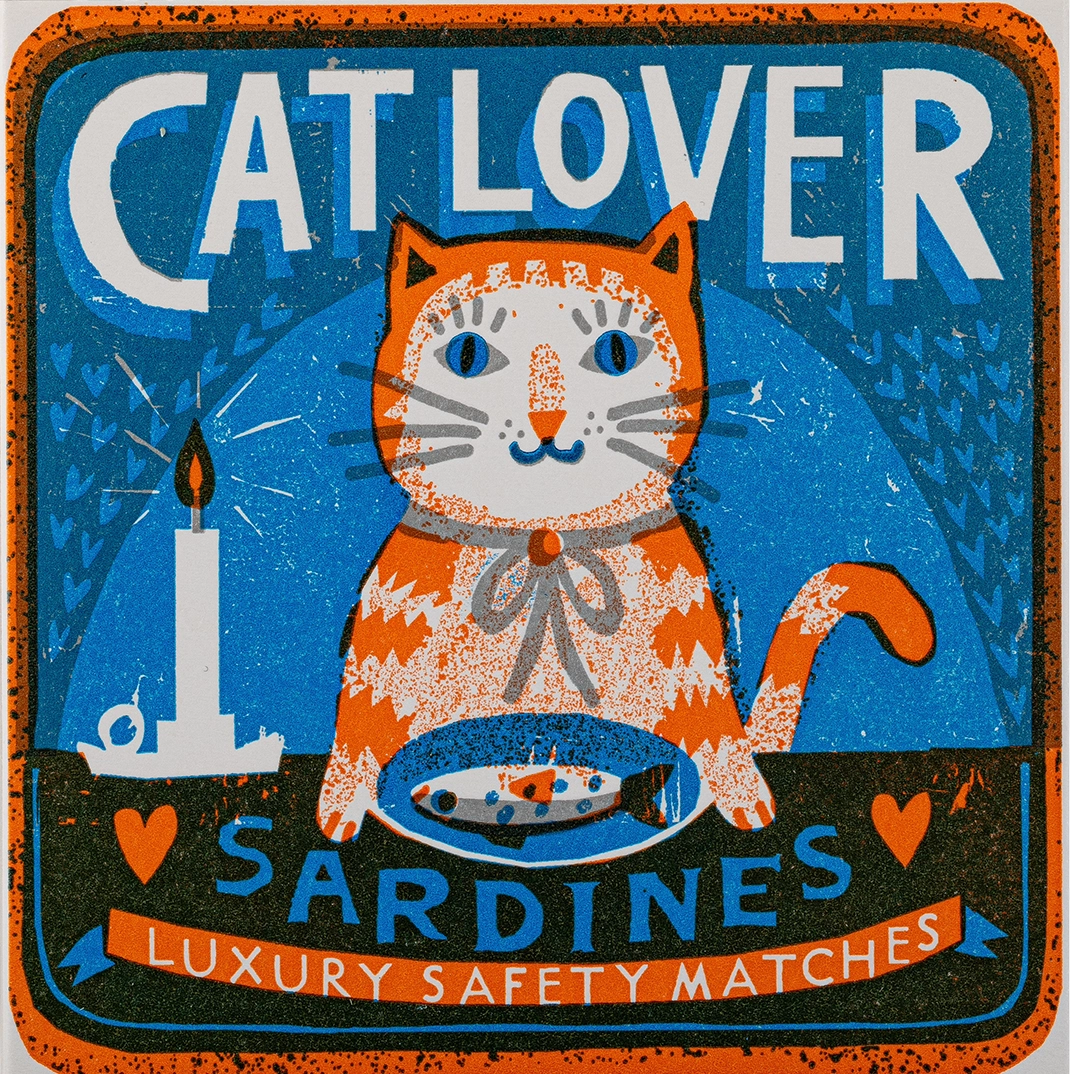 Cat Lover Matchbook