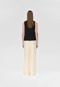 Auburns Knit Tank In Black
