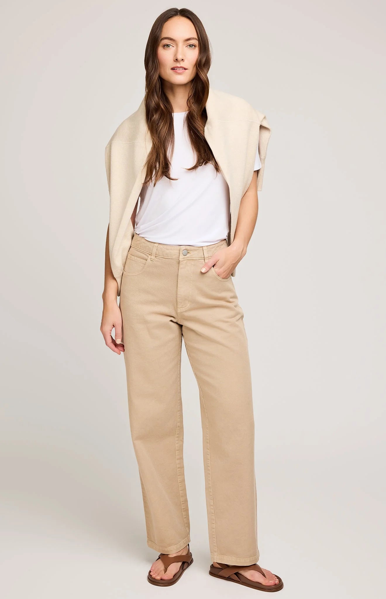 Carlin Pant In Tan