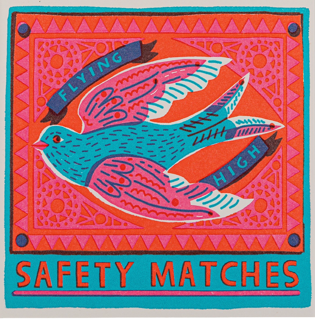 Flying High Matchbox