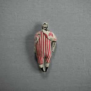 Tattooed Strong Man Art Doll