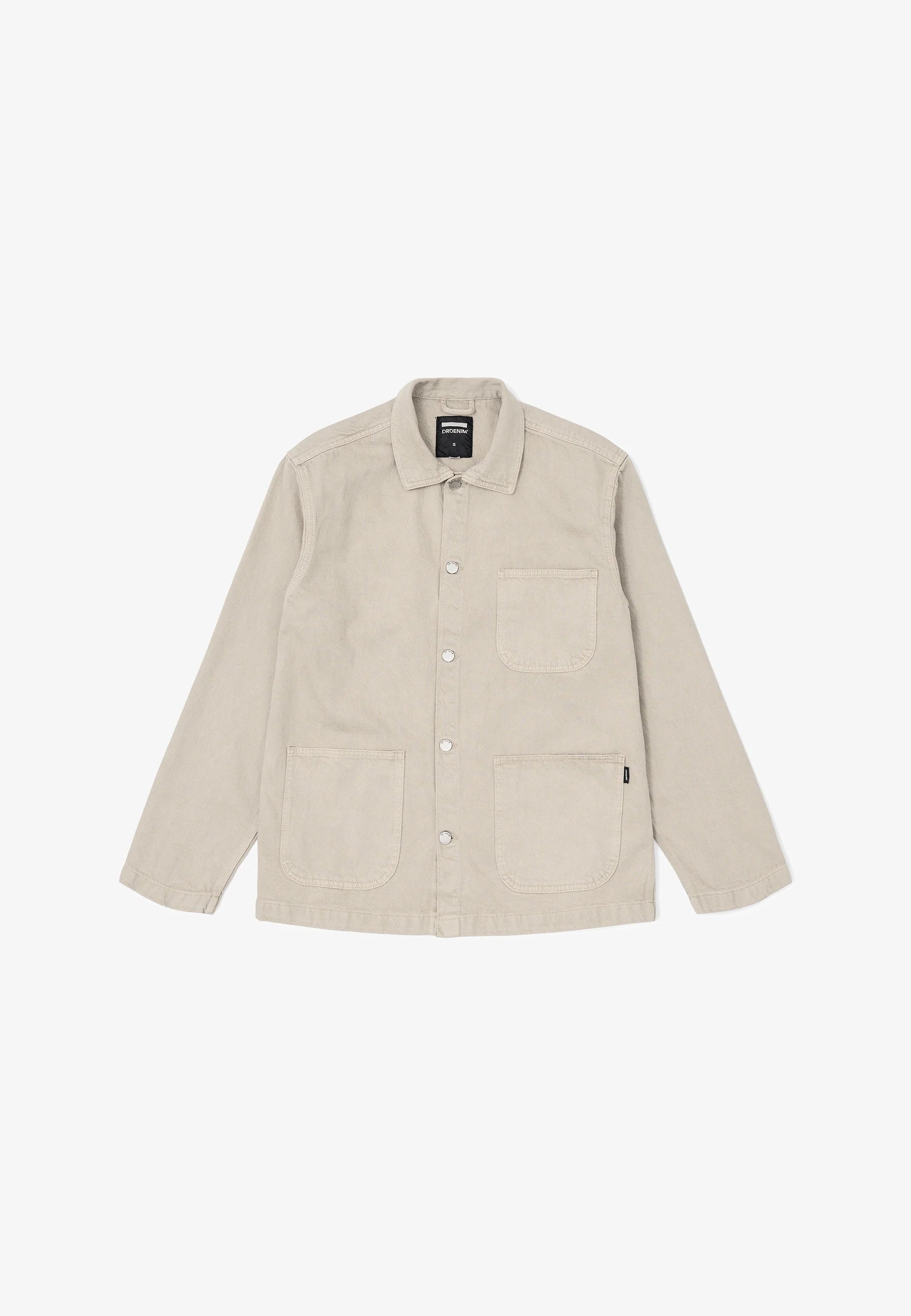 Devon Worker Jacket In Greige