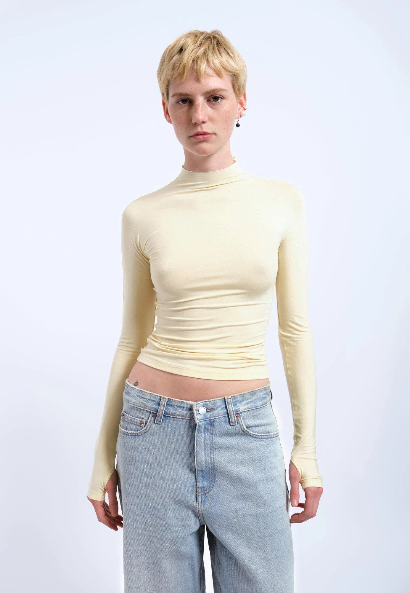 Aria Top in Yellow