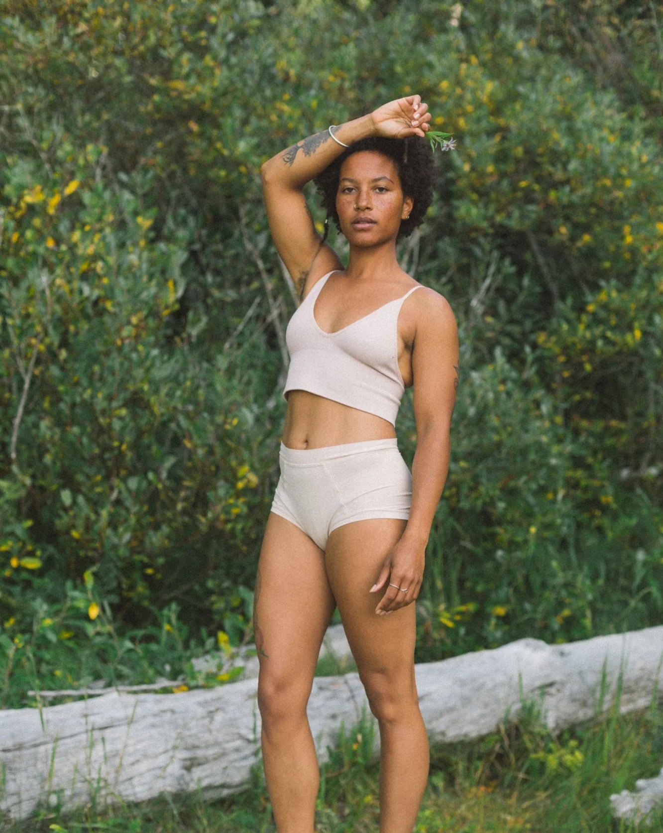 Mineral Undies Brief in Beige