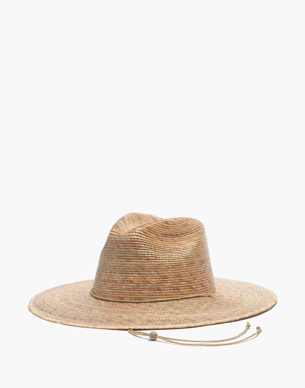 Palm Hat In Natural Brown