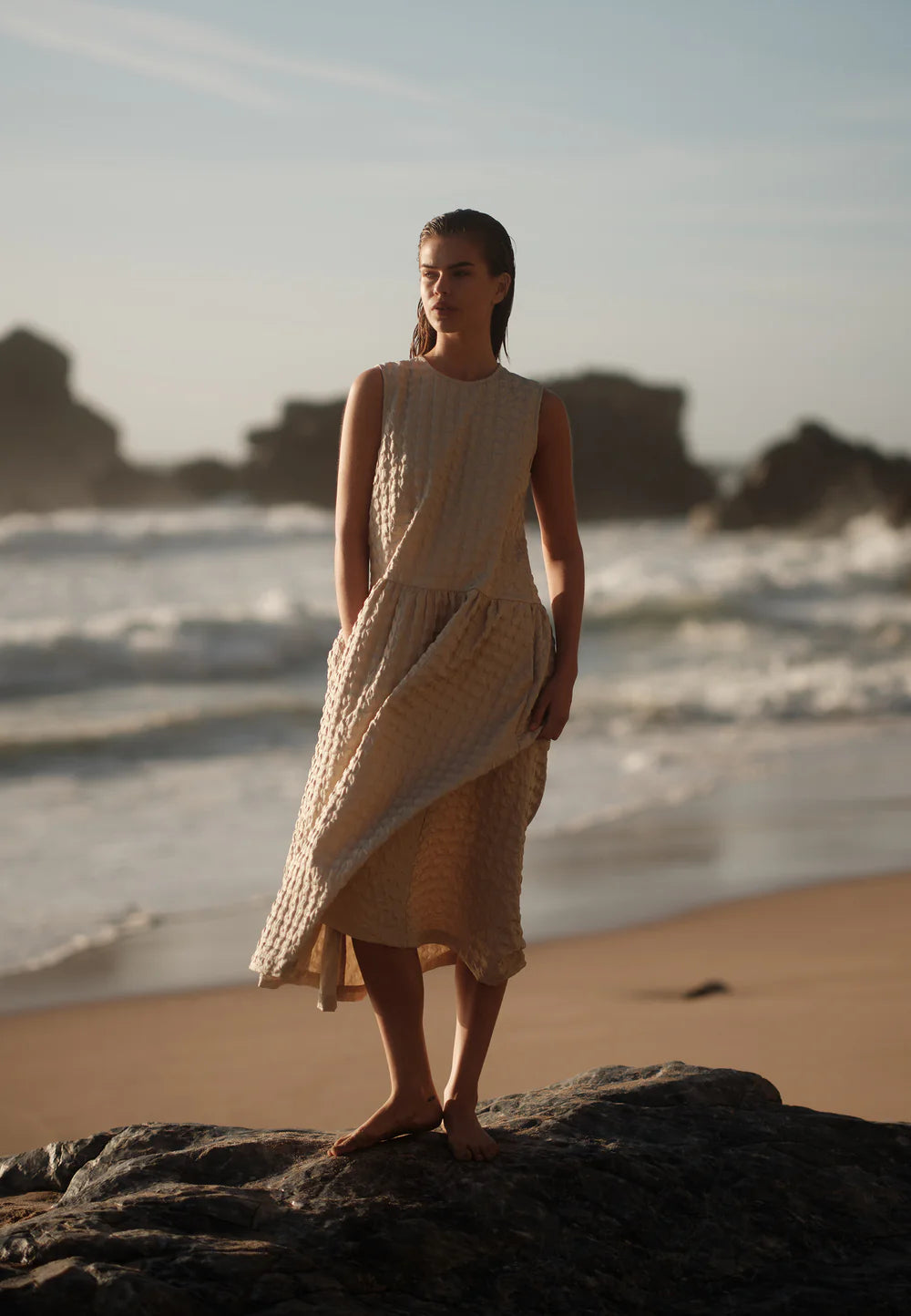 Julia Dress In Eucalyptus