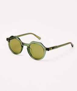 The Georgie Sunglasses In Verde Palma