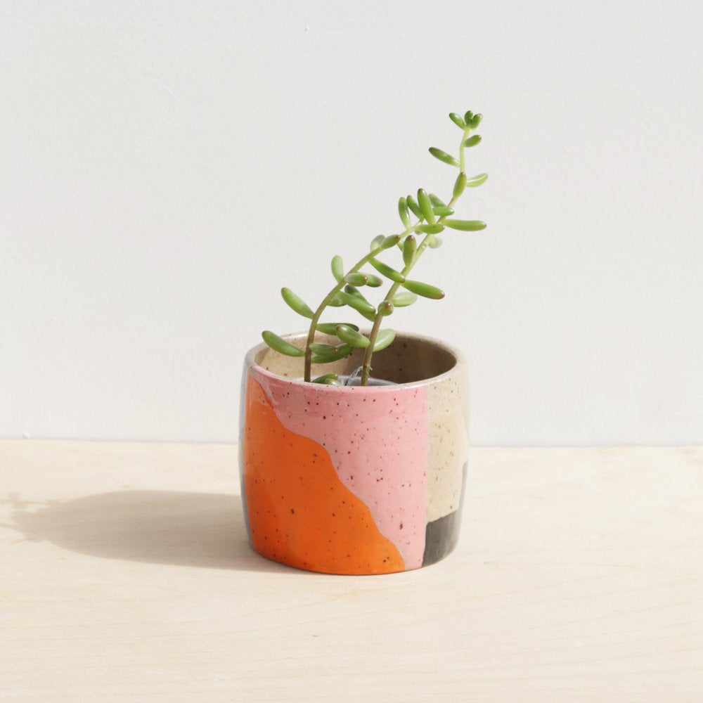 Small Ceramic Form Planter