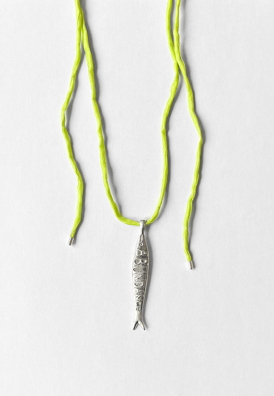 Abundance Fish On Raw Silk