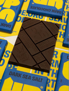 UP-UP Dark Sea Salt Chocolate Bar