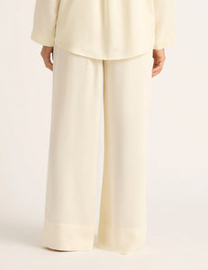 Vegan Silk Wide Leg Sleep Pant