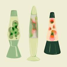 Retro Lava Lamp Sticker