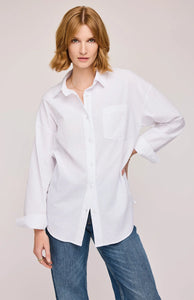 Callahan Button-Up In White