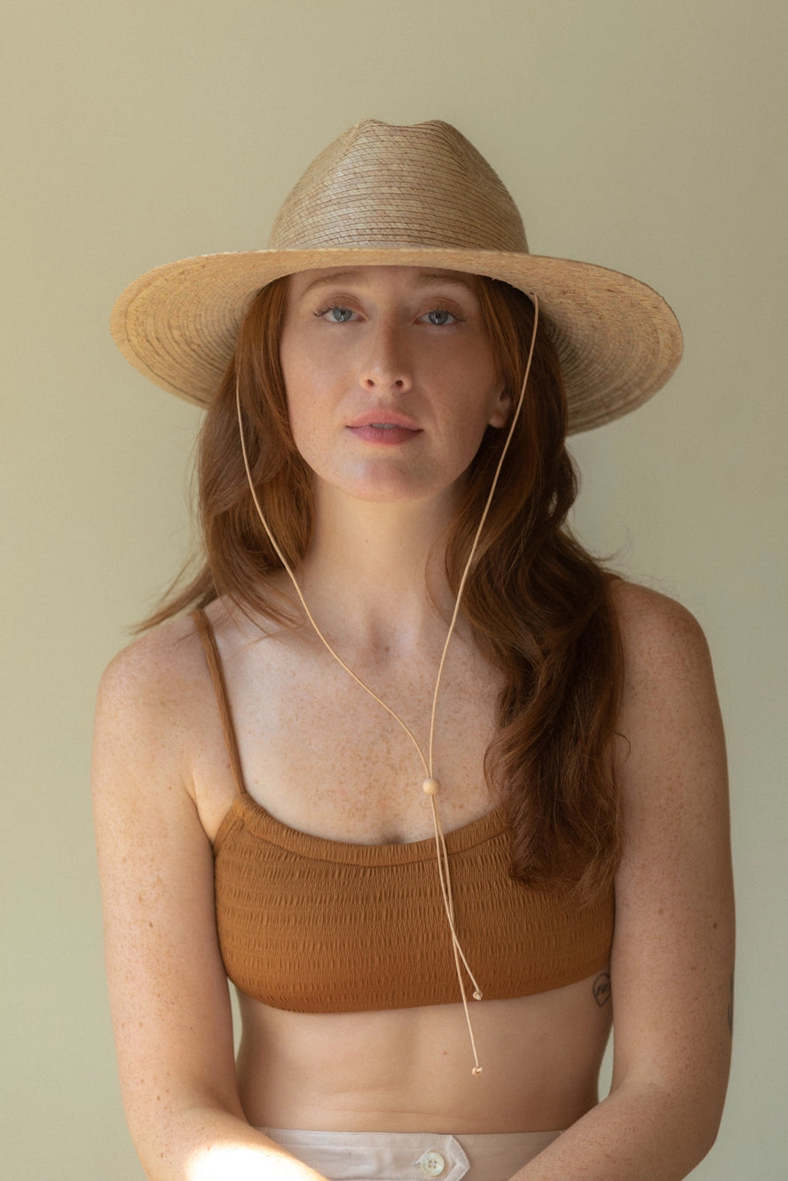 Palm Hat In Natural