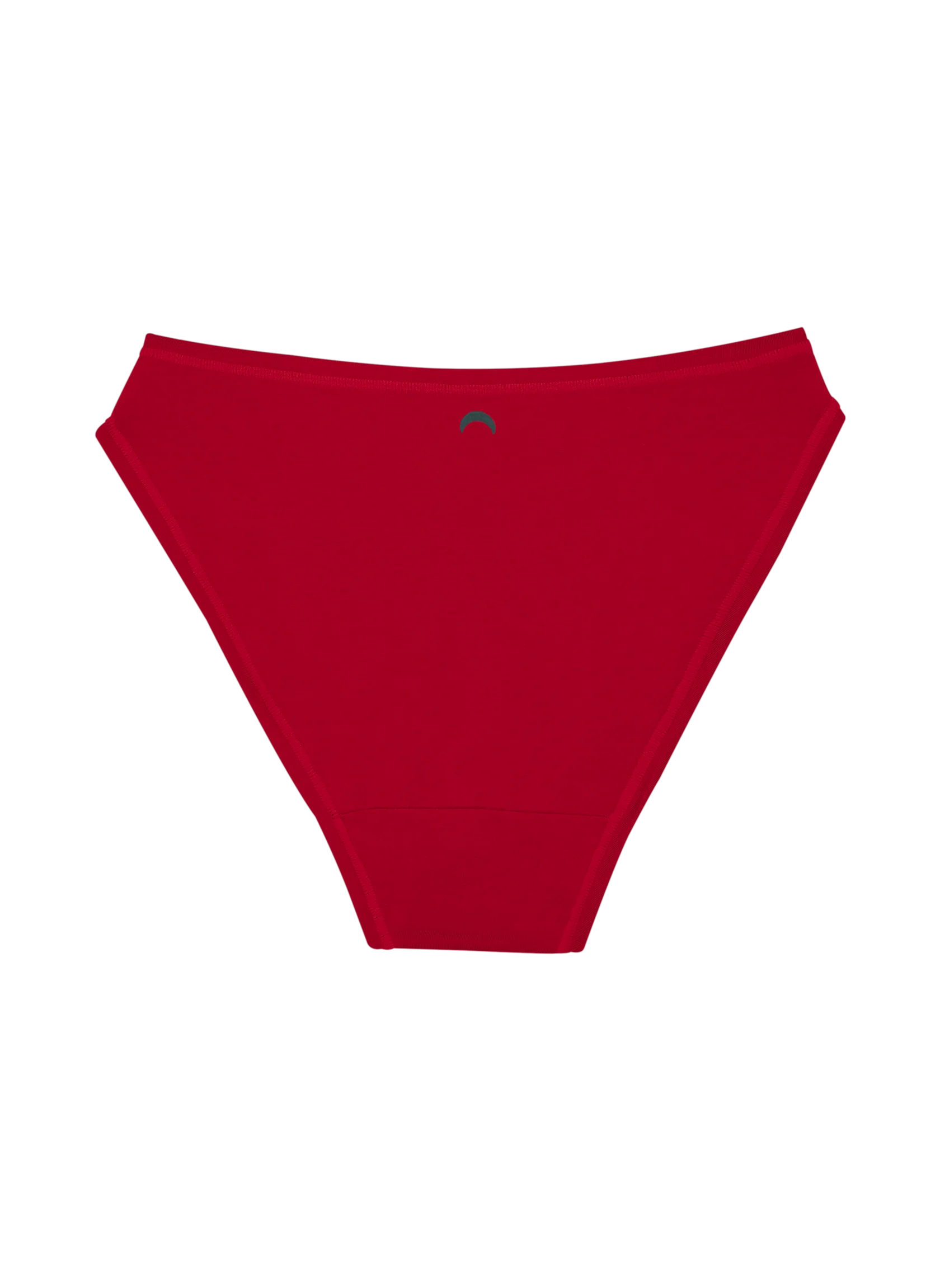 Mineral Undies High Rise Bikini In Red