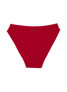 Mineral Undies High Rise Bikini In Red