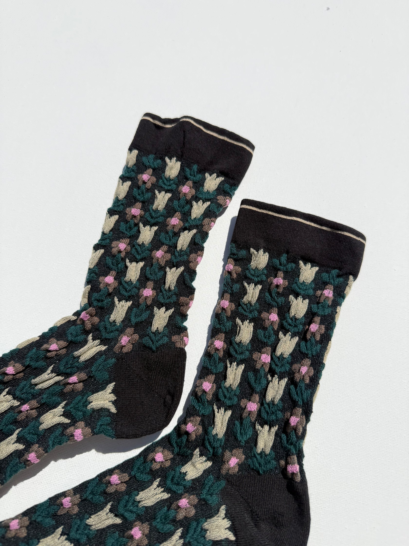 Tulip Garden Socks
