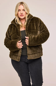 Ellington Coat In Olive