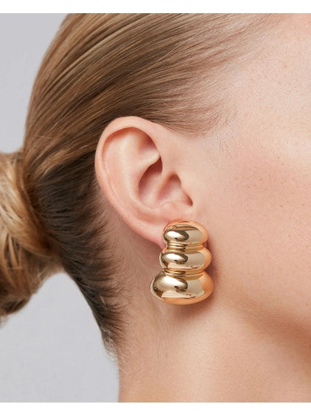 Non-Stop Earrings In Gold