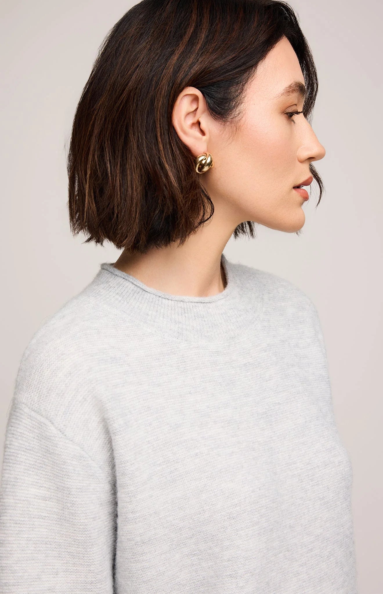 Wanda Pullover In Heather Ash