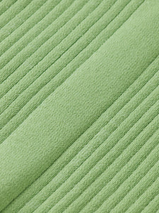 Rib Racer Knit Tank In Pistachio