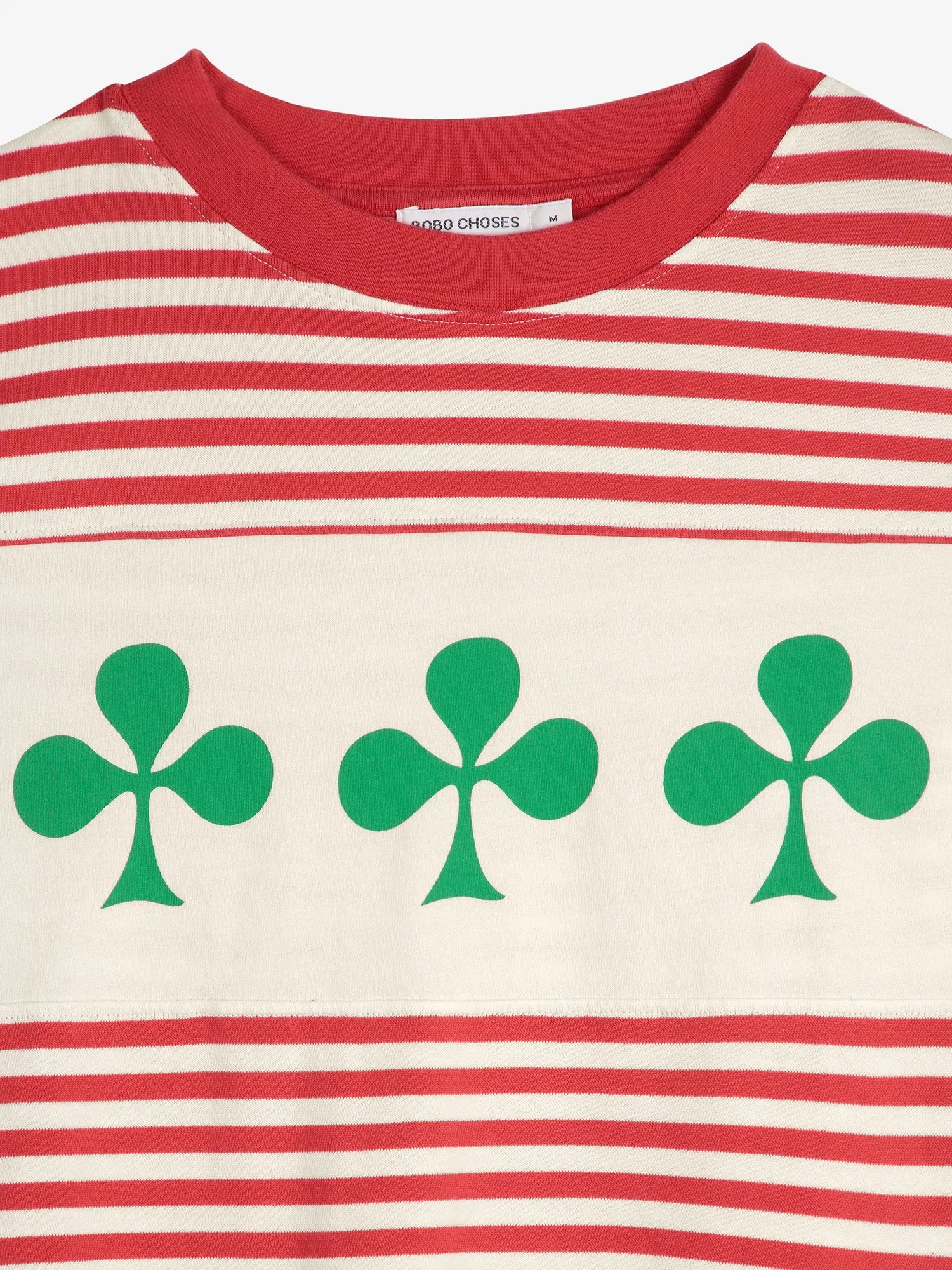 Shamrock Knitted Striped Relaxed TShirt