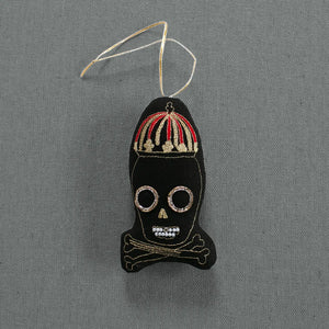 Beanie Skull Ornament