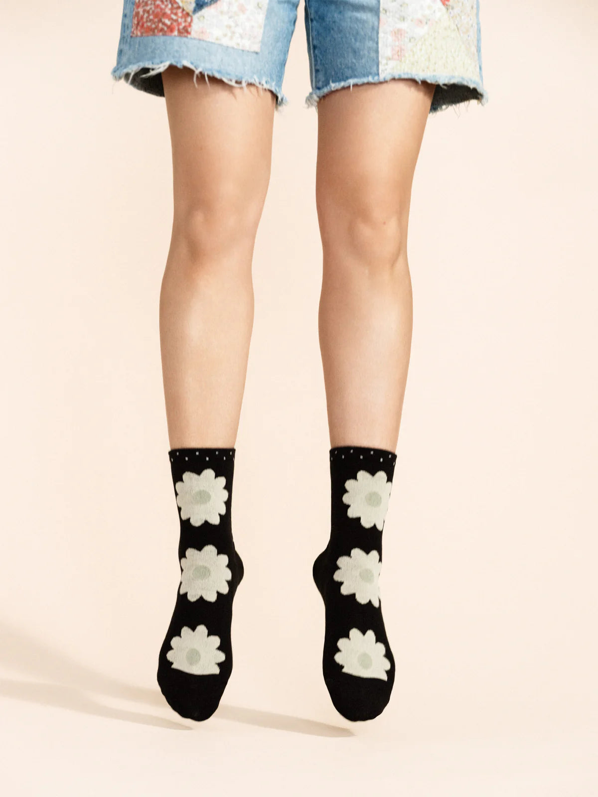 Blooming Daisy Short Crew Sock