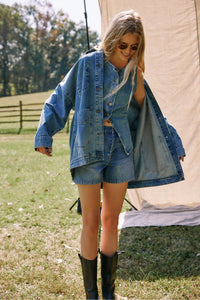 Tippi Denim Short In Your Town