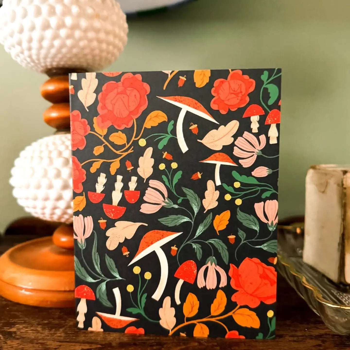 Woodland Flora Greeting Card
