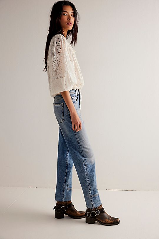 Risk Taker Mid-rise Jeans