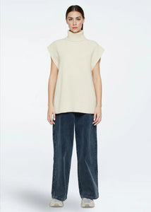 Naja Knit Vest In Turtledove