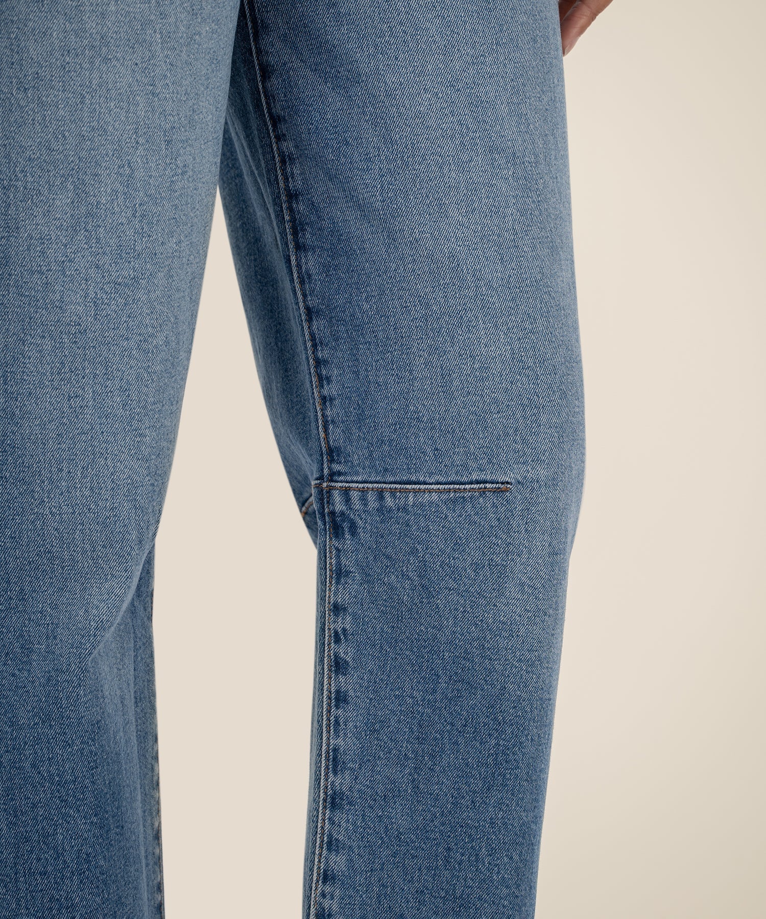 Ashley High Rise Mid Wash Slouchy Barrel Jeans