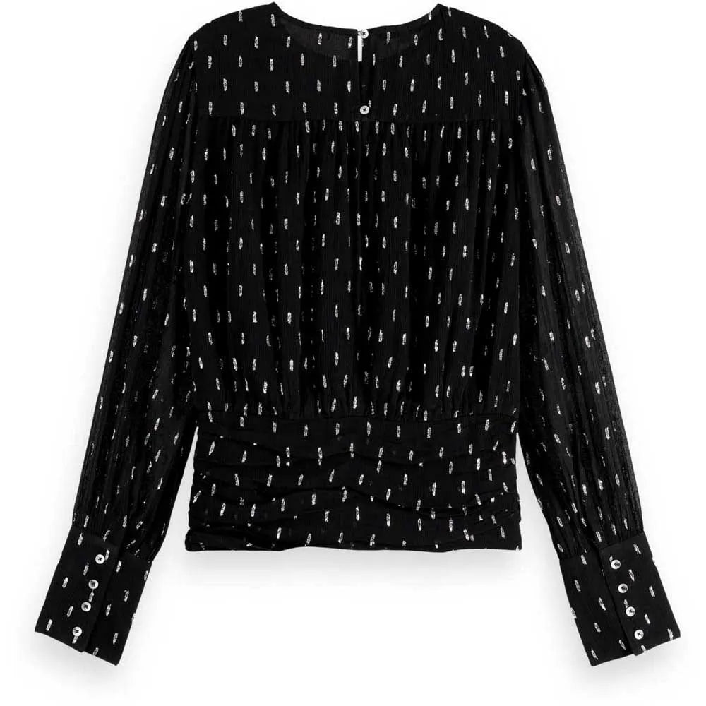 Fil Coupe Blouse In Meteorite