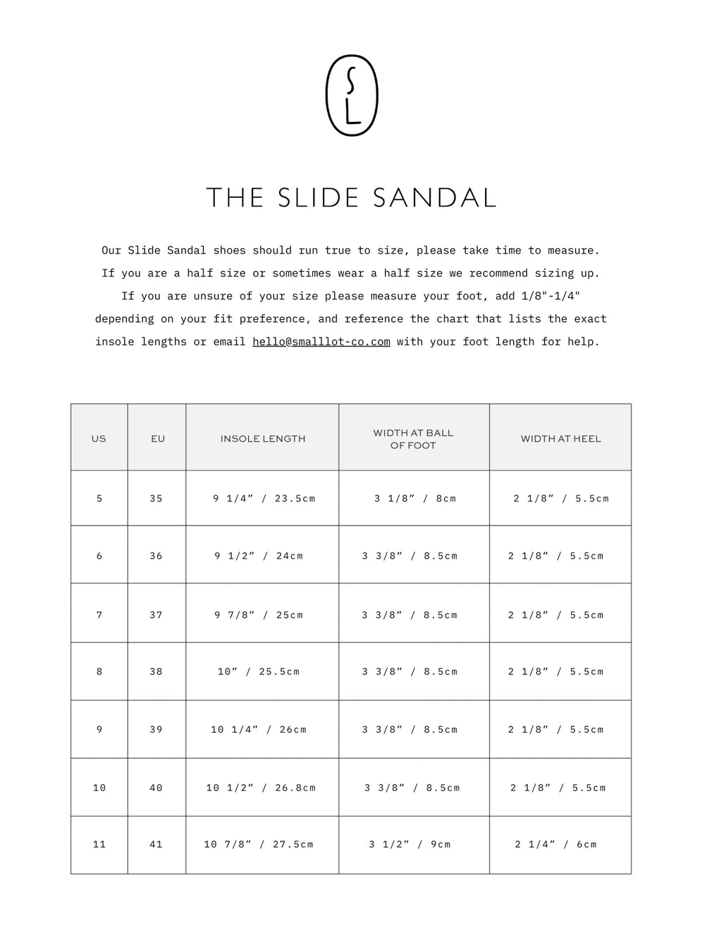 Slide Sandals In Black