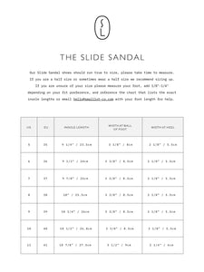 Slide Sandals In Black