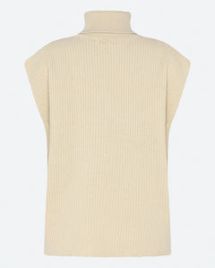 Naja Knit Vest In Turtledove